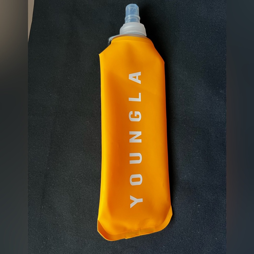 YoungLA Bright Orange Sports Bottle